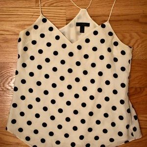 J. Crew Polka Dot Tank